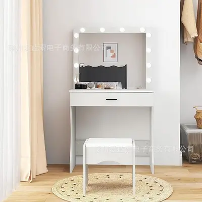 Board-Style Minimalist Dressing Table - 7