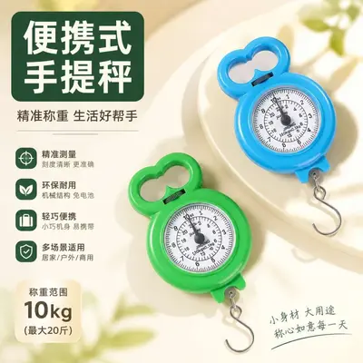便携式家用手提秤旅游弹簧秤教学生秤购物小秤快递秤手提秤 - 9