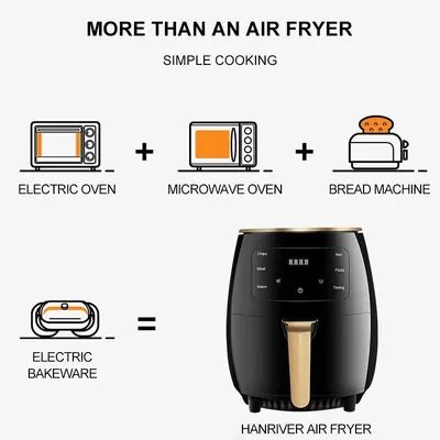 Airfryer跨境空气炸锅家用大容量220V多功能全自动电炸鍋薯条机