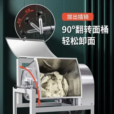 Electric dough mixer, commercial, 5-25kg capacity
