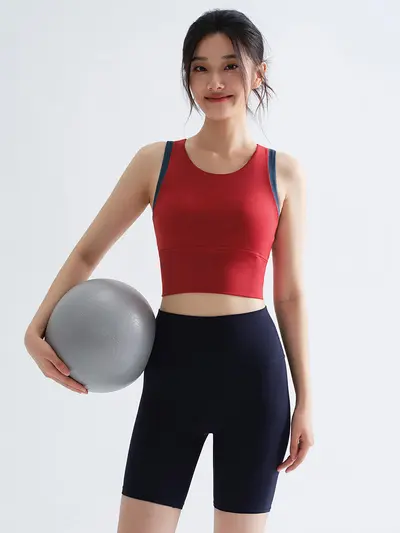 Kadın spor atlet ve yoga pantolon, yüksek elastik