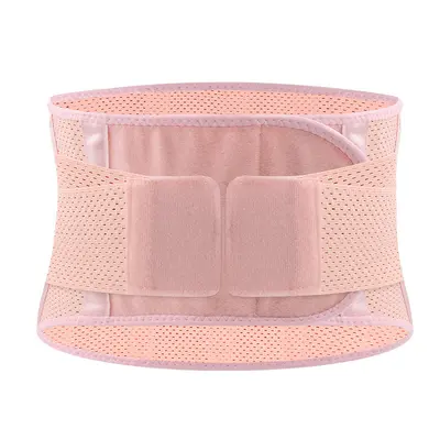 Compression Sports Lumbar Support Belt, Breathable Corset Style - 8