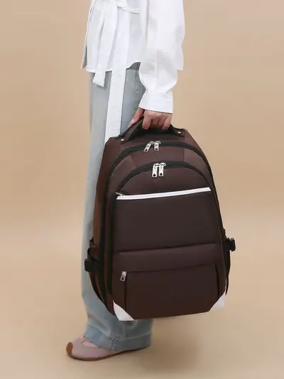 Oxford Cloth Cabin Size Backpack, 20 Inch with Business Laptop Compartment - 4