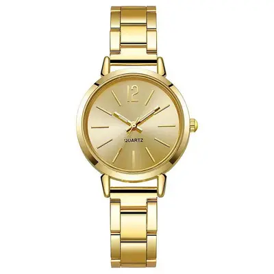 Nische leichte Luxus Damenmode Armbanduhr Schüler Party einfache Mode Damenuhr Quarz Uhr Temperament Stahlband Uhr für Mädchen - 8