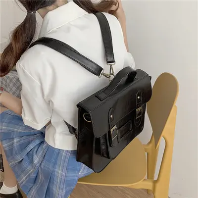 Japanese Style Women's Messenger Bag, JK School Style - 3