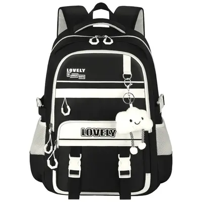 Large Capacity Lightweight Girls' School Backpack for Grades 3-6 - 5