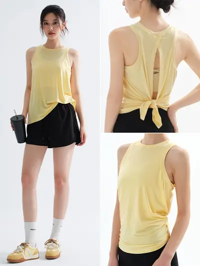 Yoga Cover-Up Set, High-Waist, Quick-Dry - 1