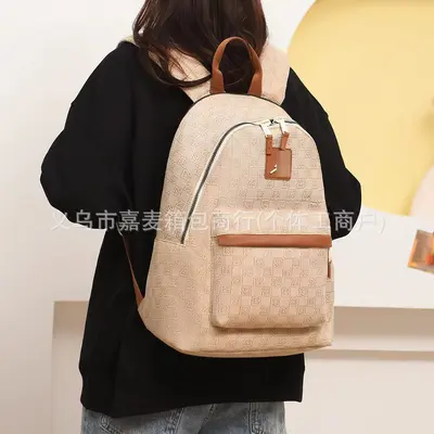Large-Capacity Unisex Student Backpack for Travel and Outdoor Use - 9