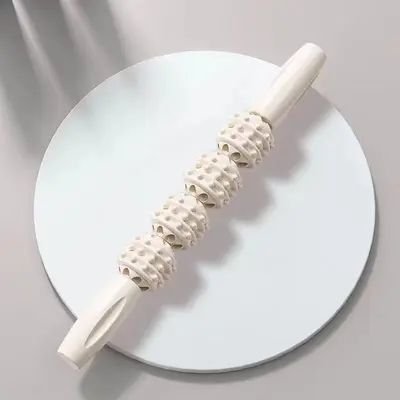 按摩棒狼牙棒滚轴健身筋膜棒腿部肌肉放松滚轮小腿瑜伽拉伸 - 11
