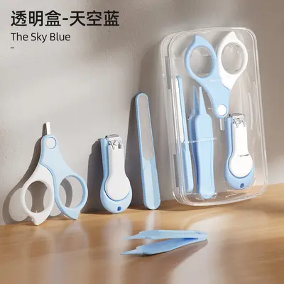 Special set for newborn babies, anti-pinching artifact, nail scissors, nail clipper, baby care tool, baby nail scissors - 13