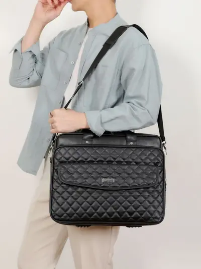 Waterproof Laptop Crossbody Bag, Large Capacity, Lightweight - 3