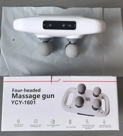 Four-head massage gun with intelligent speed adjustment - 7
