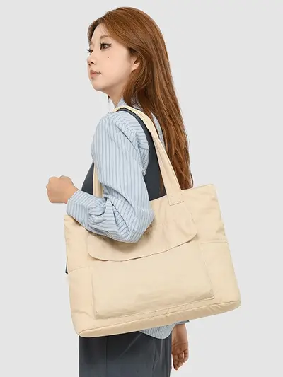 Retro Large-Capacity Single-Shoulder Bag for Travel and Fitness
