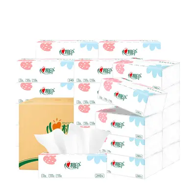 Xinxiangyin Gesichtstücher, 150 Blatt, Karton mit 24 Packungen - 7
