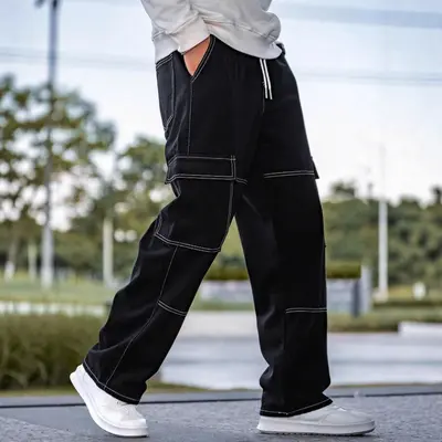 Herren-Jeans mit Seitentaschen, Modell 2025, NK389 - 1