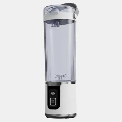 Tragbarer Entsafter mit Crushed-Ice-Funktion, USB-wiederaufladbar, digitale Anzeige, Saftmaschine, Outdoor-Reise-Mixer blender - 7