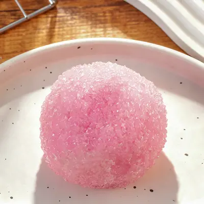Fructose Slush Handmade Moldable Crunchy Stress Relief Toy Ball - 9