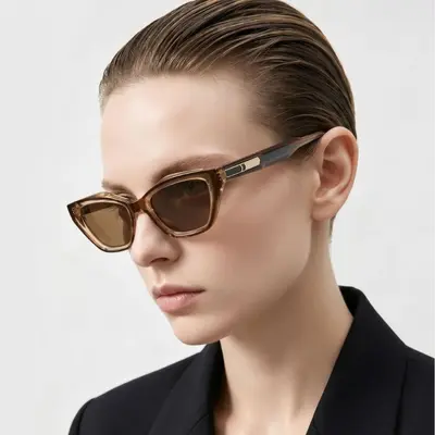 Unisex Lightweight Acetate Sunglasses with UV Protection - 3