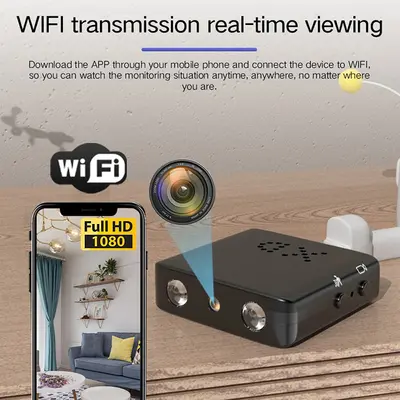 Akıllı güvenlik kamerası, bebek monitörü, WiFi kontrol