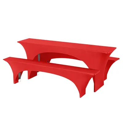 Elastic garden table cover, rectangular, durable - 8