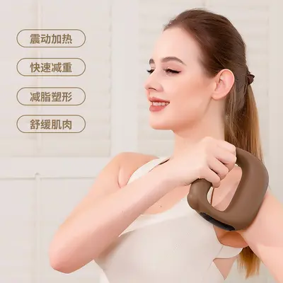 筋膜环枪按摩环震动按摩器肩颈瑜伽环迷你抖抖机按摩仪筋膜环加热