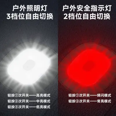 LED Light Night Cycling Balaclava, Windproof Face Mask for Men