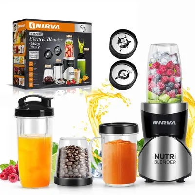 Cross-Border Blender 4in1 Juice Extractor RAF Multifunctional Smoothie Machine Juicer Grinder Baby Food Processor Meat Grinder - 10