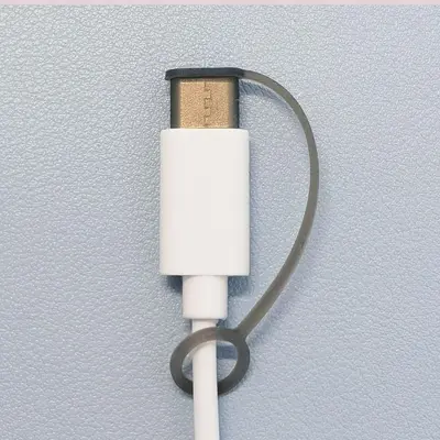 Type-C data cable dust protection adapter cap