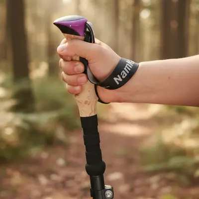 Namkabaw Ultralight Foldable Trekking Pole, 6061 Aluminum Alloy