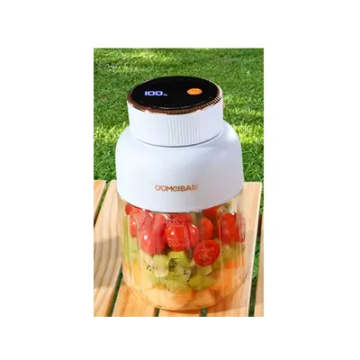 Oumebang portable juicer with digital display and ice crushing - 7