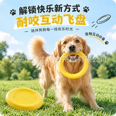 Hundespielzeug für große Hunde, interaktiver Ring-Frisbee, strapazierfähig