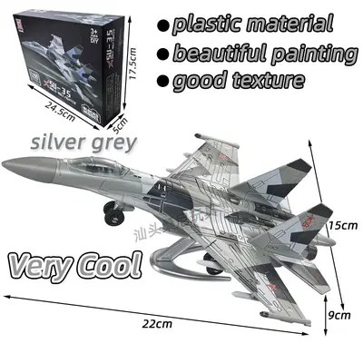 F14 Kampfflugzeug Modell SU-57 B2 Kinderbaustein Spielzeug - 10