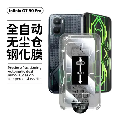 Tecno Infinix GT 50 Pro Ekran Koruyucu, HD Gizlilik Filtreli Temperli Cam - 9