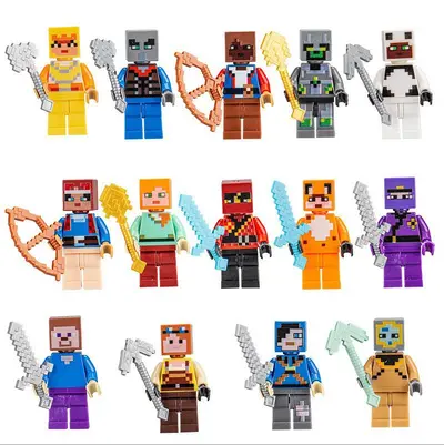LEGO Compatible My Home World Minifigure Building Block Set, Educational