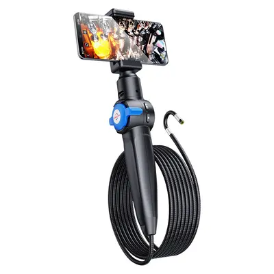 Industrial endoscope with 360° articulating HD camera