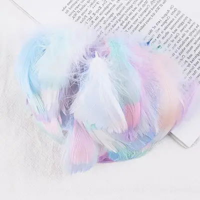 36 Colours Small Dyed Swan Feathers for DIY Jewelry - 7