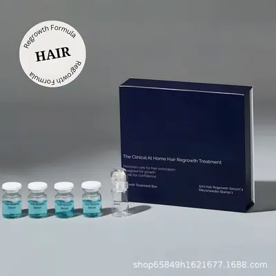 Infusion Hair Regrowth Kit, Yoğun Saç Büyütücü Mikro İğneli Serum Seti - 2