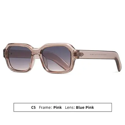 Unisex Sunglasses with UV Protection, Minimalist Design, Suitable for Driving - 11