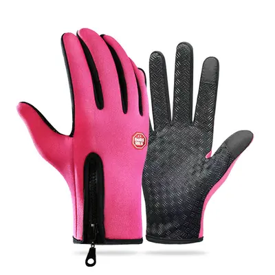 Touchscreen Winter Cycling Gloves, Waterproof, Windproof and Fleece-Lined - 9