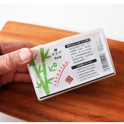 Bamboo toothpicks, 3600 pieces, double-pointed
