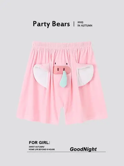 Herren-Pyjama-Shorts im Sommer, niedlich, locker geschnitten - 10
