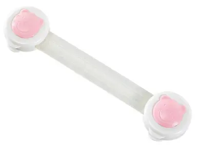 Transparent long lock child safety products mother and baby products home multifunctional safety lock refrigerator lock bear long