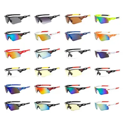 Cross-border cycling outdoor sports sunglasses 9181 new PC men's and women's sunglasses cycling glasses
