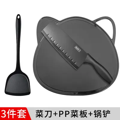 阳江切菜刀菜板辅食工具刀具套装家用厨房全套组合厨具砧板二合一 - 12