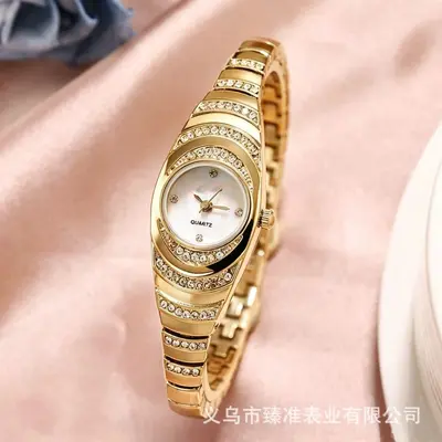 Women's quartz watch, fashion, stainless steel strap