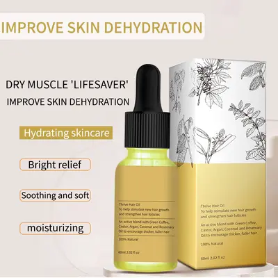 Gelbes nährendes Haaröl, THRIVE GROWTH HAIR OIL