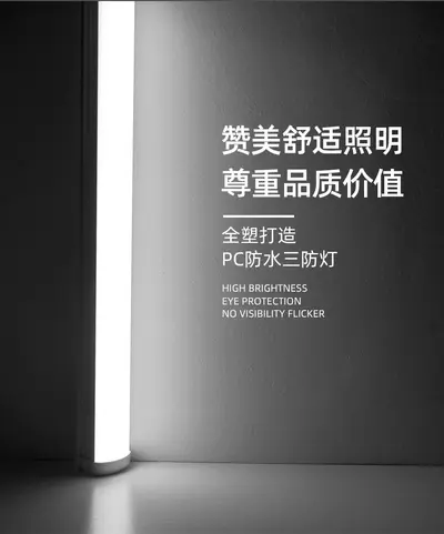 IP65 Waterproof LED Double-Tube Light for Cold Storage, Low-Temperature Resistant - 7