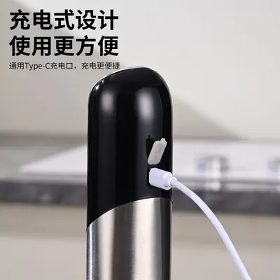 304不锈钢绞肉机家用多功能辅食料理机小型电动蒜泥器佐料搅拌机