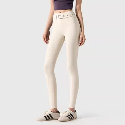 Damen-Yogahose 2025 mit verstellbarem Design und Po-Lifting - 7