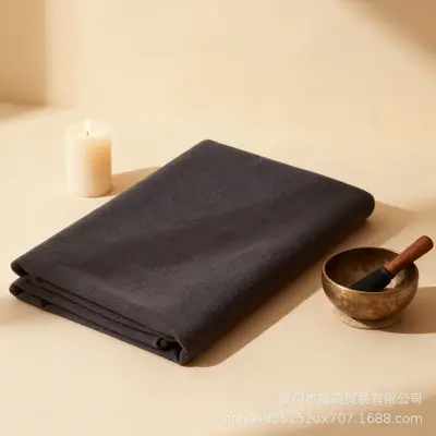 Iyengar-Yogadecke, Meditationsdecke, doppelseitiger Wollstoff, wärmende Überdecke - 6